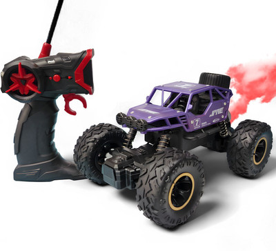 Mazedar play Offroader High Speed RC Car with Smoke Spray and Light(Purple)