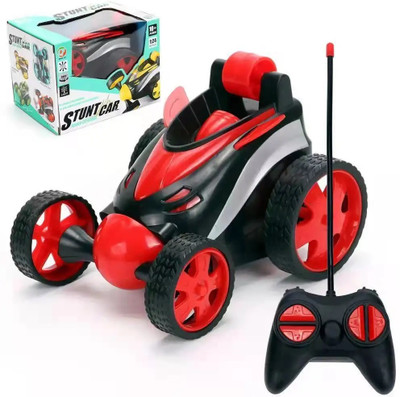 TRIMMO RC Car Tumbling Stunt Dump Truck 360 Degree Rotating Remote Control Toy(Multicolor)