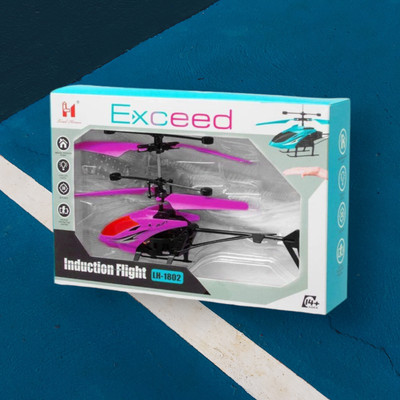 Kid Kraze Hand Control Helicopter with USB Chargeable Cable Pack of 1 Without Remote_a23(Multicolor)