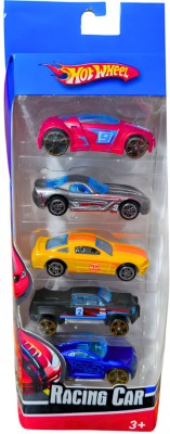 OPAC Hot Wheels Metal Car Pack of 5,Metal Body,Collectible Car,Perfect Gift for Kids(Multicolor)