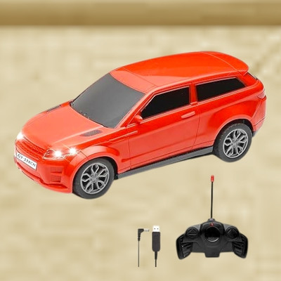 AS TRADERS 3D Famous Car Rechargeable Remote Control Toy R20(Red)