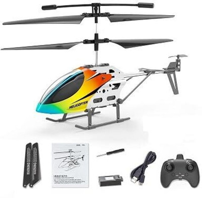 BRIJBAZAAR RC Helicopter Radio Remote Control and Obstacle Avoidance Helicopter(Multicolor)