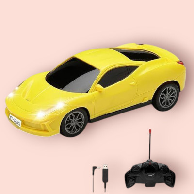 TOYACHI Famous Car Rechargeable Remote Control Toy Y14(Yellow)