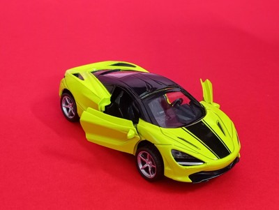 RAMSHREE Premium McLaren Die-Cast Model Car Toy with Pull Back Action(Multicolor)