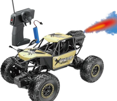 mayank & company New Mist Smoke Effect 2 WD Monster Truck Rock Crawler Climbing RC Car(Multicolor)