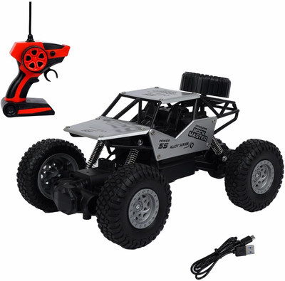 3 Jokers Remote Control Rock Crawler, 5 Function High Speed 1:18 Rc Car Toys(Multicolor)