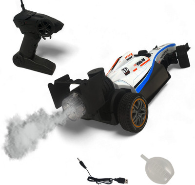 Aavkar creation Rc High Speed Racing car for boys and girls both with Mist Smoke(Multicolor)