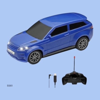 TOYACHI 3D Famous Car Rechargeable Remote Control Toy B15(Blue)