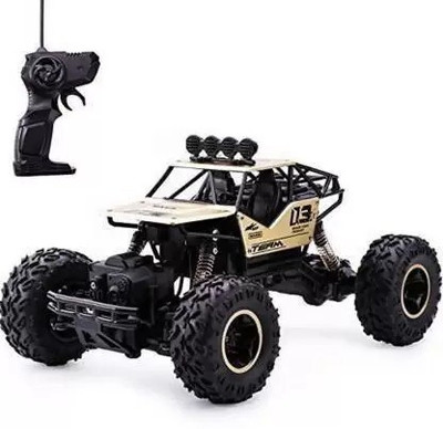HRENTERPRISE Rechargeable Rock Crawler Off Road R/C Car Monster Truck Kids Toy Remote Control(Multicolor)