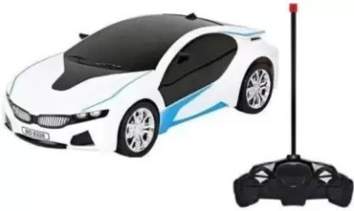 3 Jokers Wireless Remote Control 2ch Fast Modern Car With 3D Lights Toy for Kids Boy(Multicolor)