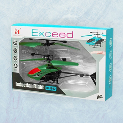 Kid Kraze Hand Control Helicopter with USB Chargeable Cable Pack of 1 Without Remote_a37(Multicolor)