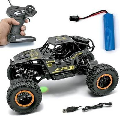 NAYARATOYS Latest Gift Remote Control Car – Rock Crawler Stunt Monster Car Toy(Multicolor)