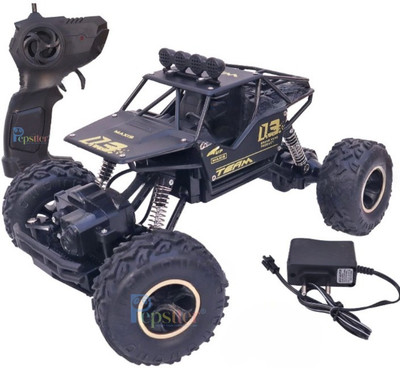 Pepstter 1:16 Scale 2.4 Ghz Four Wheel Drive Remote Control Rock Car RC Monster Truck(Random Color)