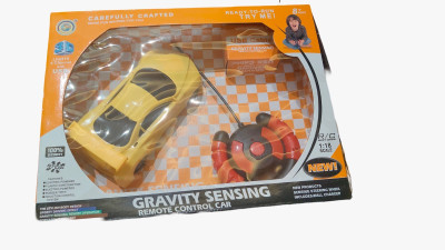 Anika Amusement Anika Remote Control Car for Kids High Speed to Drift with Rechargeable Battery(Yellow)