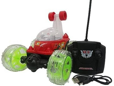Kid Kraze 3D Wireless Rechargeable Ben 10 Stunt Car with Remote Control kids(Multicolor)