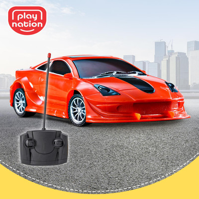 Play Nation 1:20 Scale Remote Control Car for Kids | High-Speed Racing Battery Operated Car(Red)