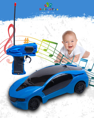 BBG New_Presents- Rechargeable High Speed Racing RC Car For Kids.(Blue)