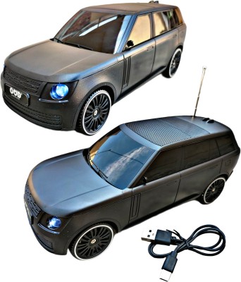 Ruhani Toys & Gift Gallery Bluetooth Speaker Musical car Music Player with LED Lights-Black(Black)