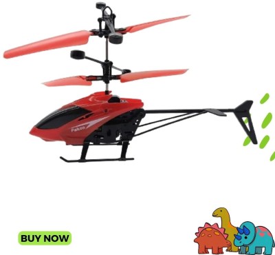 exceed Unbreakable Infrared Sensors RC Charging Helicopter with Light Rand_1802_R_779(Red)