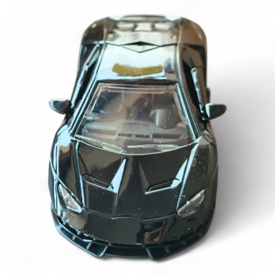 troovia Die-Cast Metal Black Sports Toy Car | 1:32 Scale Model |BLACK STROME GT STYLE(Black)