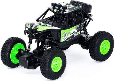 Pepstter 1:20 RC Rock Crawler Car 4WD Metal Body High-Speed Monster Racing Toy(Green)