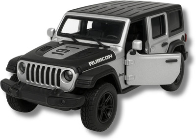 Dillimart Die-Cast SUV Off-Road Rubicon Toy Car for Kids, PullBack with Light & Music(Multicolor)