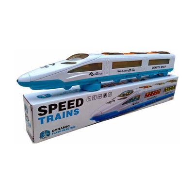 ADI Traderss Emu Speed Train for Kids with 3D Lights & Music(Multicolor)