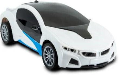 planettoy New_4 Functions 3D Remote Control Lighting Famous Car for 3+ Years Kids(Multicolor)