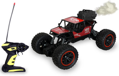 RNAV Rock Crawler Remote Control Car Toys for Kids with Mist Smoke 2 WD for Kids(Multicolor)