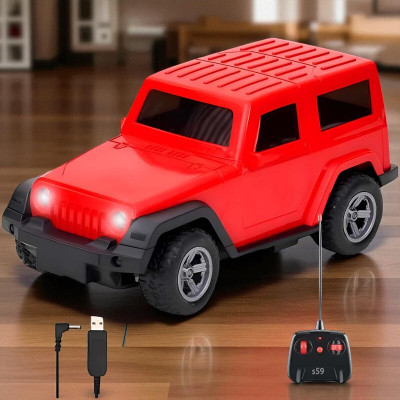 SNM97 Remote control Thar Rechargable RC Toys For Kids With Music_I83(Red)