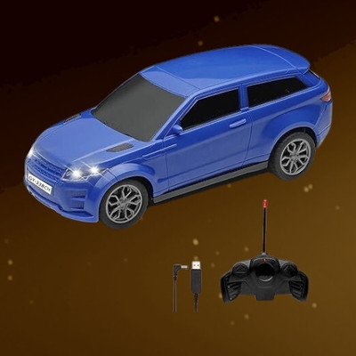 TOYACHI 3D Famous Car Rechargeable Remote Control Toy B18(Blue)