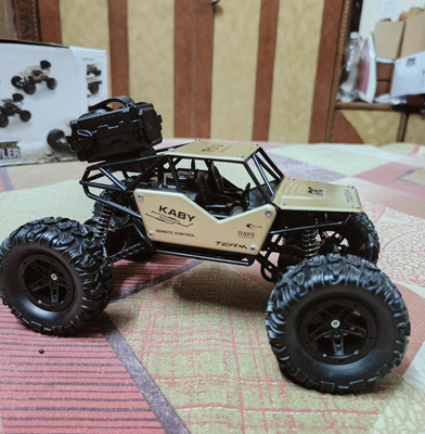 APJ enterprise Remote Control Rock Crawler Car Toy for Kids with Mist Smoke, Best Car for Kids(Multicolor)
