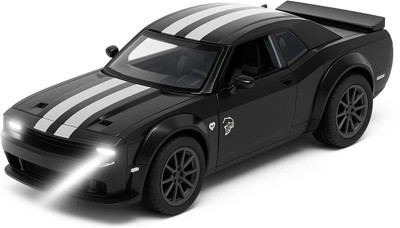 crezor toys Dodge Challenger Toy Car 1:36 Scale Alloy Die-cast Metal Toy Car for Kids(Random Color)