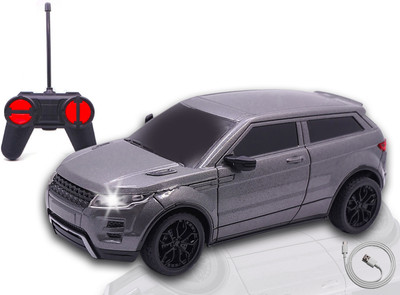 frendo High Speed 1:24 Scale Rechargeable Remote Car for Kids(Grey)