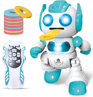 aardik Remote Control Robot Toy Programmable Flying Saucer Toy(Multicolor)