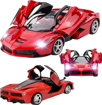 KAVANA Rechargeable Style Remote Control Car With Opening Doors(Red)
