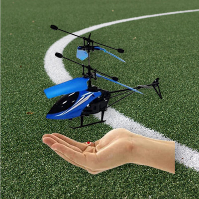 Kid Kraze Sensor Aircraft USB Charger 2 in 1 Flying Helicopter with Remote Control_a26(Multicolor)