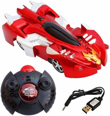 VikriDa Plastic Anti Gravity Wall Climbing Car with Remote Control