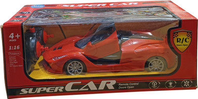 Kid Kraze Rechargeable Style Remote Control Car With Opening Doors_RC5(Red)