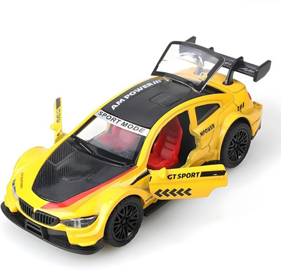 Storex Premium GT 1:36 Scale Sports Car Toy - Pullback, Opening Doors & Trunk(Multicolor)