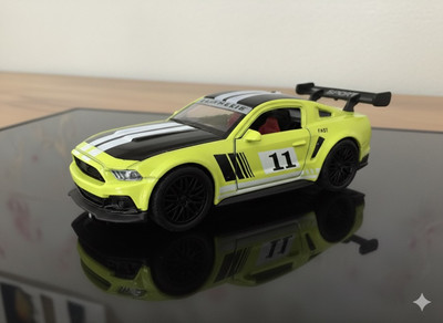 easy click kids metal die cast sport car toy(Yellow)