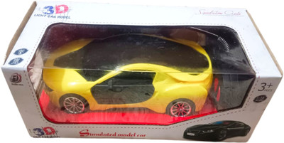 RAGVEE MODEL CAR SET TOY KIDS 3D MODEL CAR(Multicolor)