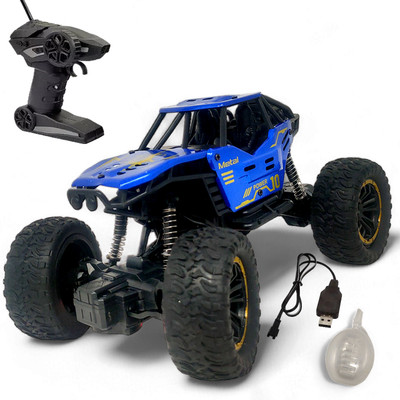 Aavkar creation Remote Control Rock Crawler Car for Boys and Girl Both with Mist Smoke Monster(Multicolor)