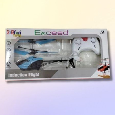 The leaf enterprises Helicopter, 2-Channel Remote Control, Indoor Flying Toy_a11(Multicolor)