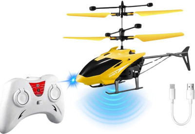 ANABIYA RC Helicopter with Hand Gravity Sensor,Flying Toy Safety Sensor(Multicolor)(Multicolor)