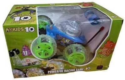Mahi Zone Remote Control Car 360 Degree Rolling Stunt Car for Kids with 3D Light and Music(Multicolor)