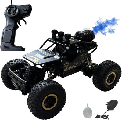 Aavkar creation Remote Control 1:18 Rock Crawler Metal High Speed 4X4 Rechargeable Car_DD8(Blue)