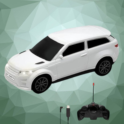 AS TRADERS 3D Famous Car Rechargeable Remote Control Toy W33(White)