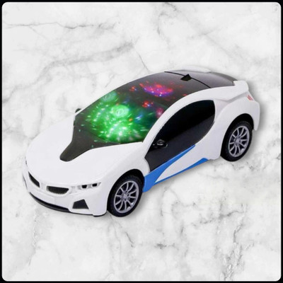 WELCO Wlco Wireless Remote Control 2ch Fast Modern Car With 3D Lights_A13(Multicolor)