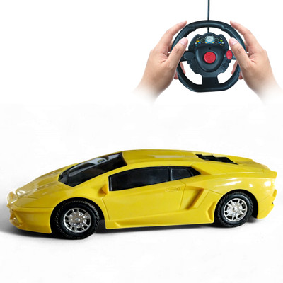 SMART BOY Remote Control RacCar, High Speed Double Sided Drive, (Yellow, 555)(YELLOW)